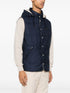 padded hooded gilet